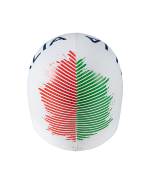 Arena Italia Silicone Swim Cap - Italia - White