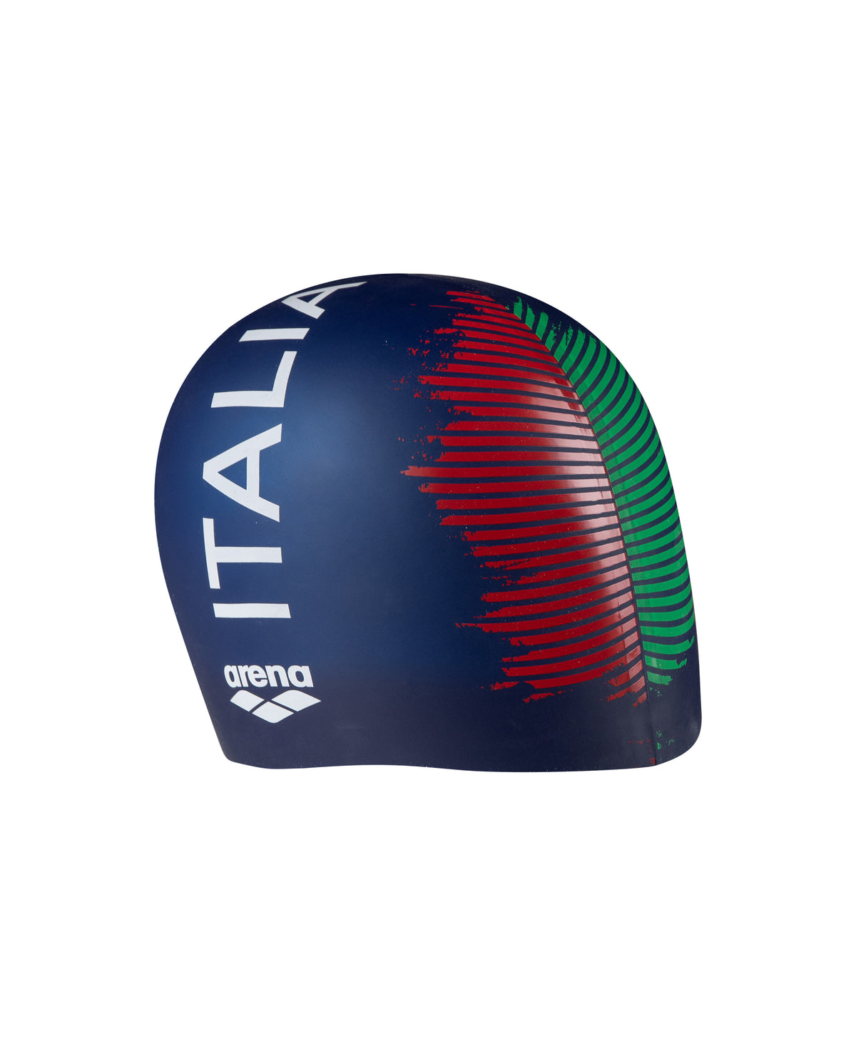 Arena Italia Silicone Swim Cap - Italia - Navy