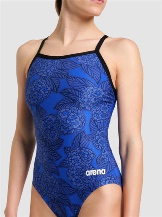 Arena Hydrangea Bouquet Print MaxLife Lightdrop Back Women's 1-Piece - 24