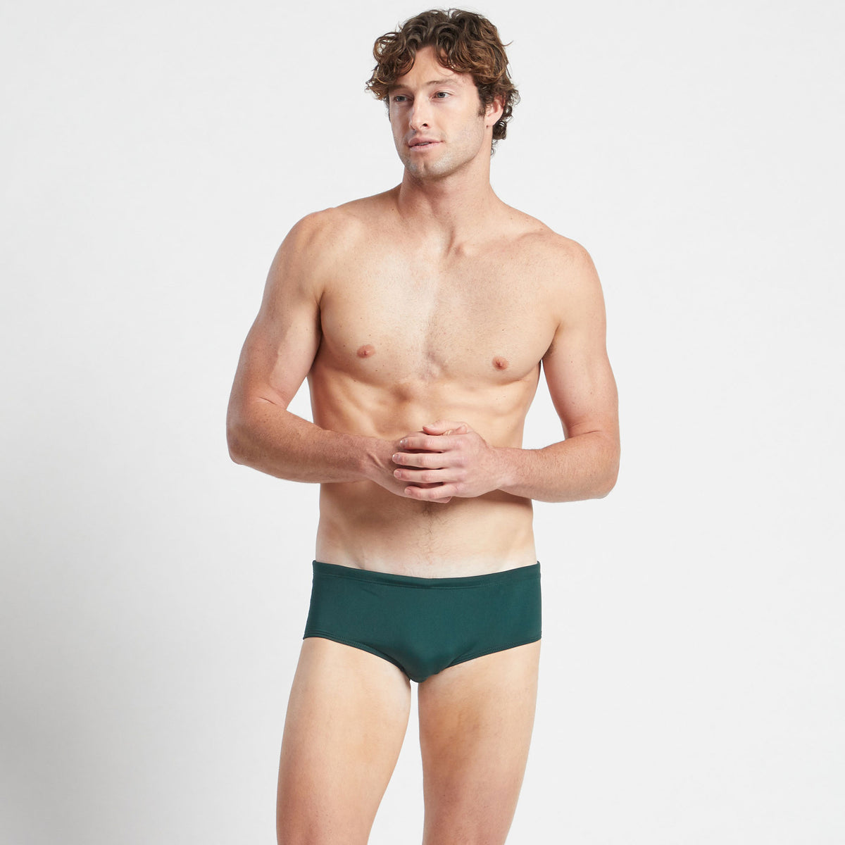 Aqua Short Solid - Pine / 38