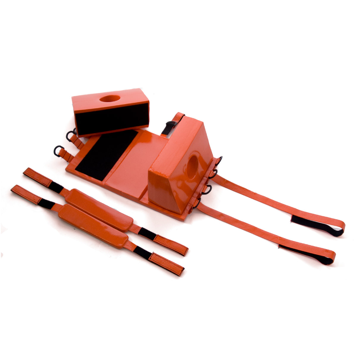 Kemp USA Head Immobilizer Set - Orange