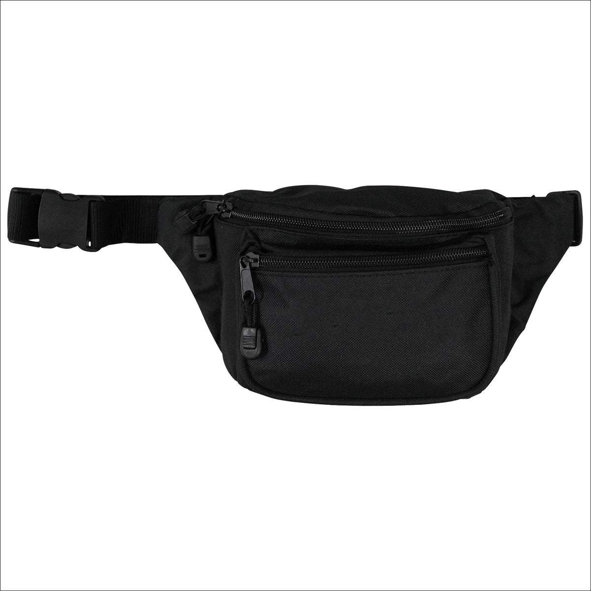 Kemp USA Hip Pack - with No Logo, Black
