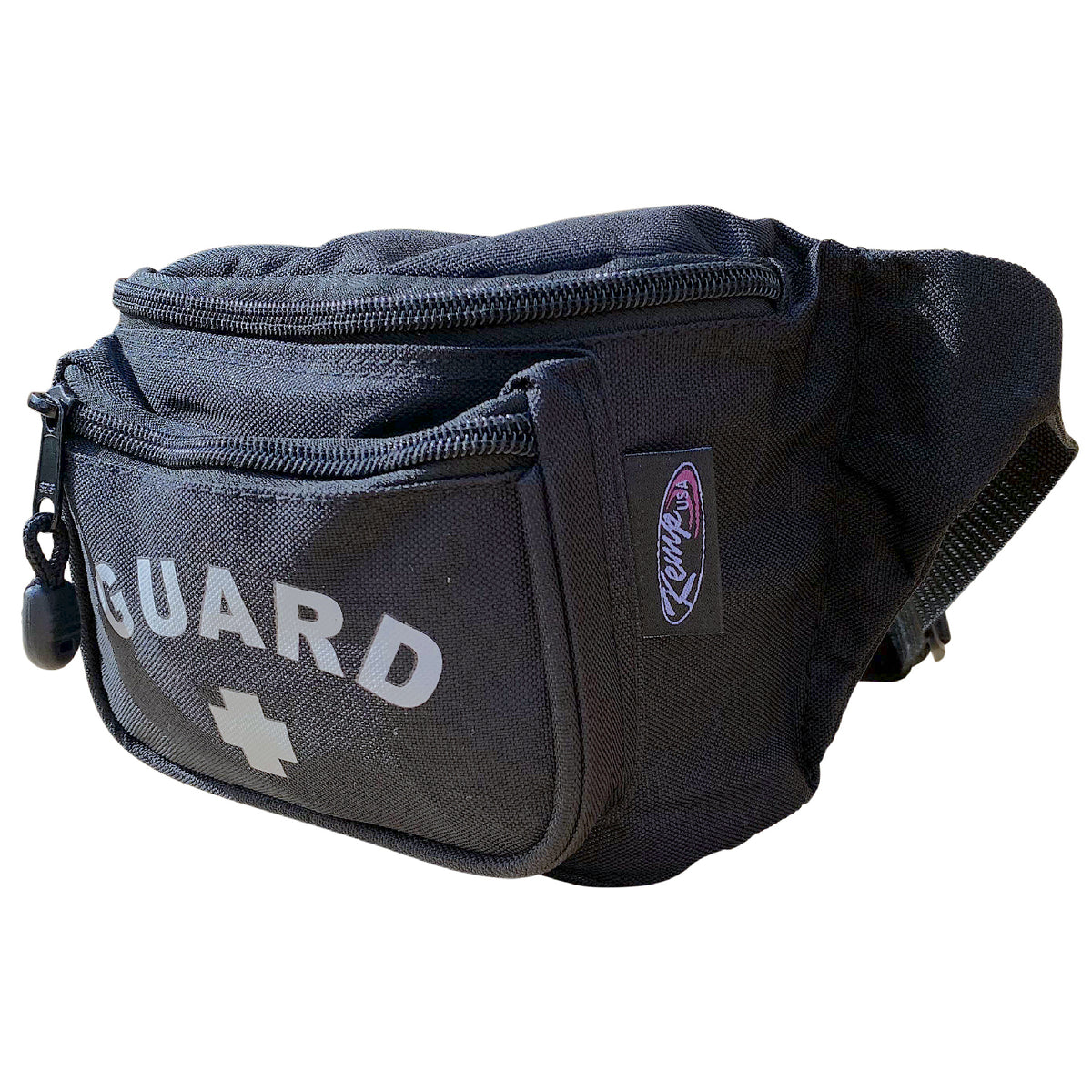 Kemp USA Hip Pack - with GUARD Logo, Black