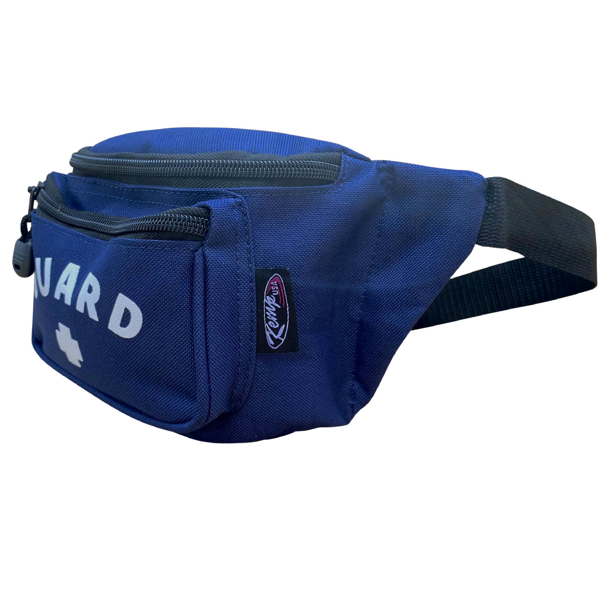Kemp USA Hip Pack - with GUARD Logo, Navy