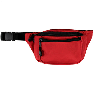 Kemp USA Hip Pack - with No Logo, Red