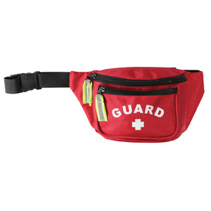 Kemp USA Hip Pack - Kemp USA Premium Hip Pack with GUARD Logo, Red