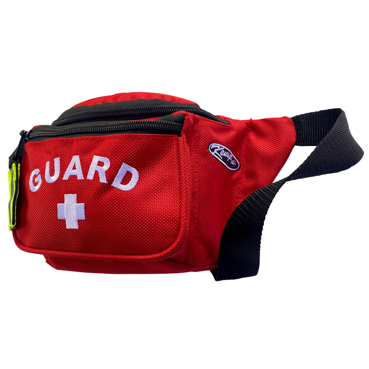 Kemp USA Hip Pack - Kemp USA Premium Hip Pack with GUARD Logo, Red