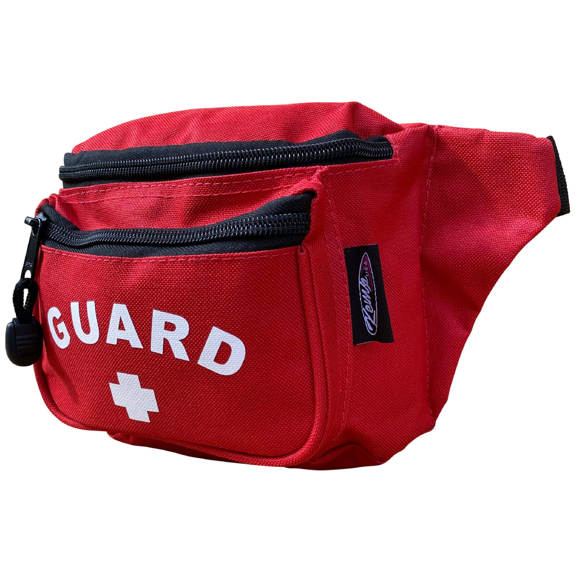 Kemp USA Hip Pack - with GUARD Logo, Red
