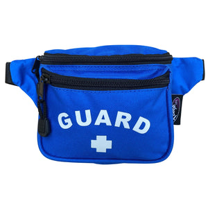 Kemp USA Hip Pack - with GUARD Logo, Royal Blue