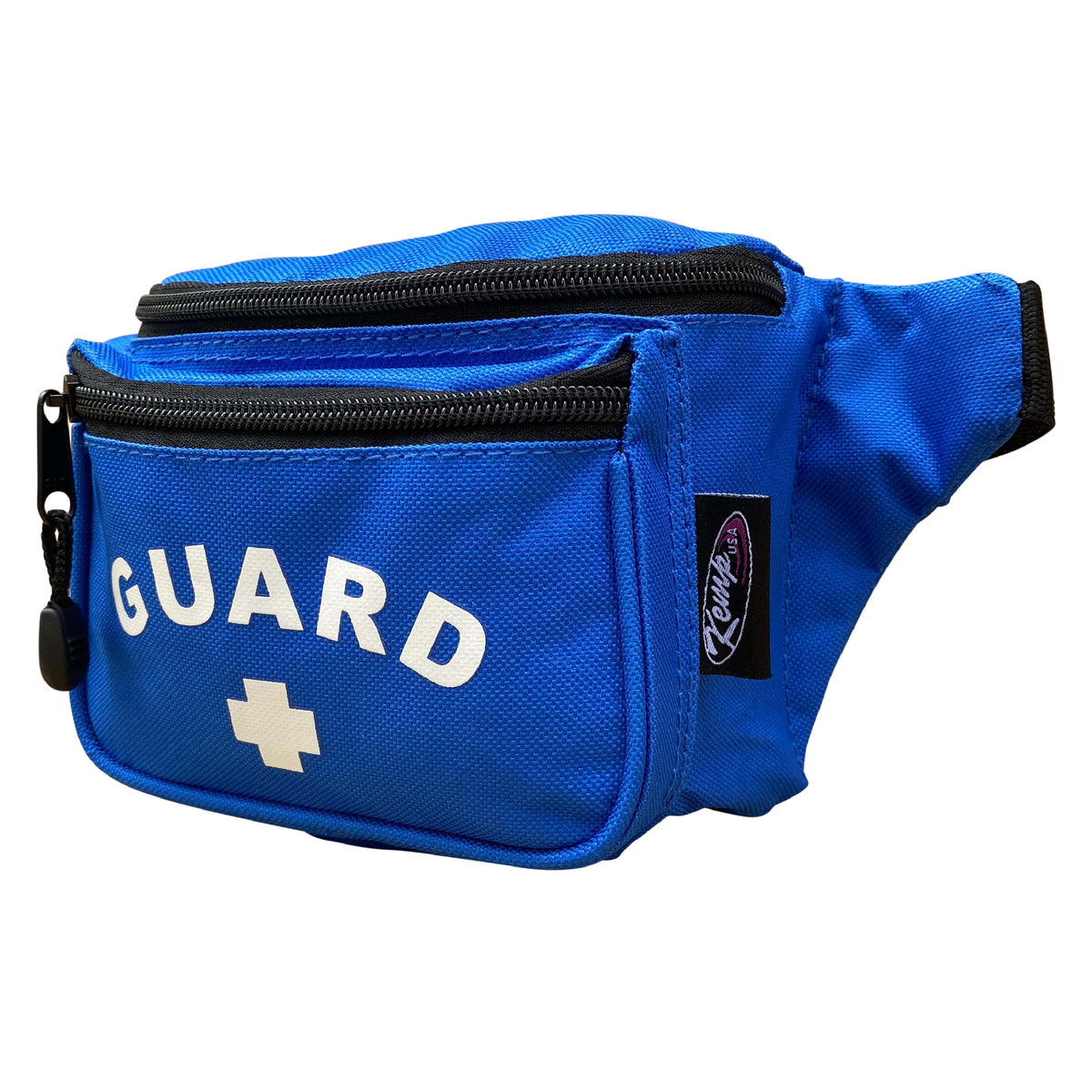 Kemp USA Hip Pack - with GUARD Logo, Royal Blue