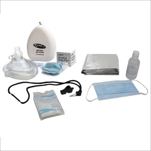Kemp USA Hip Pack - Kemp USA PPE Supply Pack for Hip Pack (Supply Pack Only)