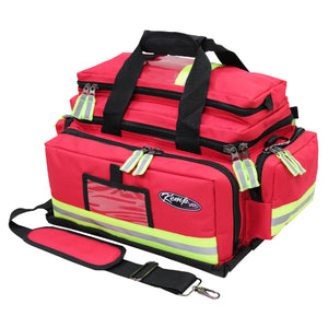 Kemp USA Premium Large Professional Trauma Bag - Kemp USA Large Professional Trauma Bag, Red
