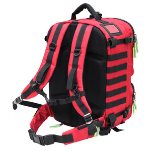 Kemp USA Premium Rescue & Tactical EMS Bag - Red