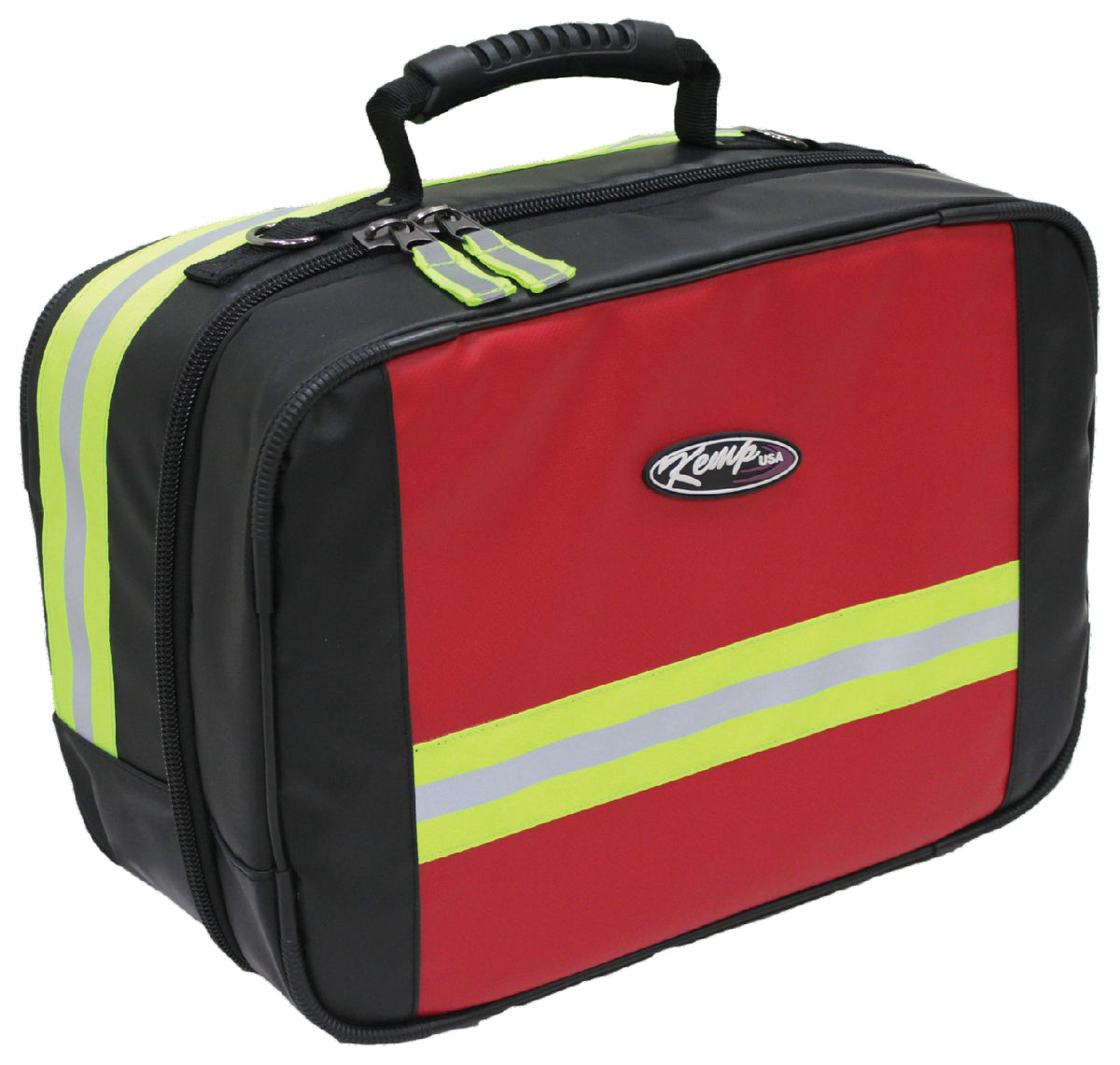 Kemp USA Fluid-Resistant Tarpaulin Large Responder Bag with Medication Pouches - Default Title