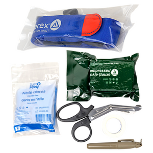 Kemp USA Rip It Kits® - Tourniquet Application Kit w/ Trauma2 Tourniquet (Refill Kit for Tourniquet Holster Item #140)