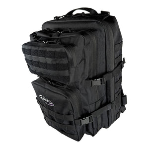 Kemp USA 3-Day Assault Molle Backpack, Large Rucksack Style - Black