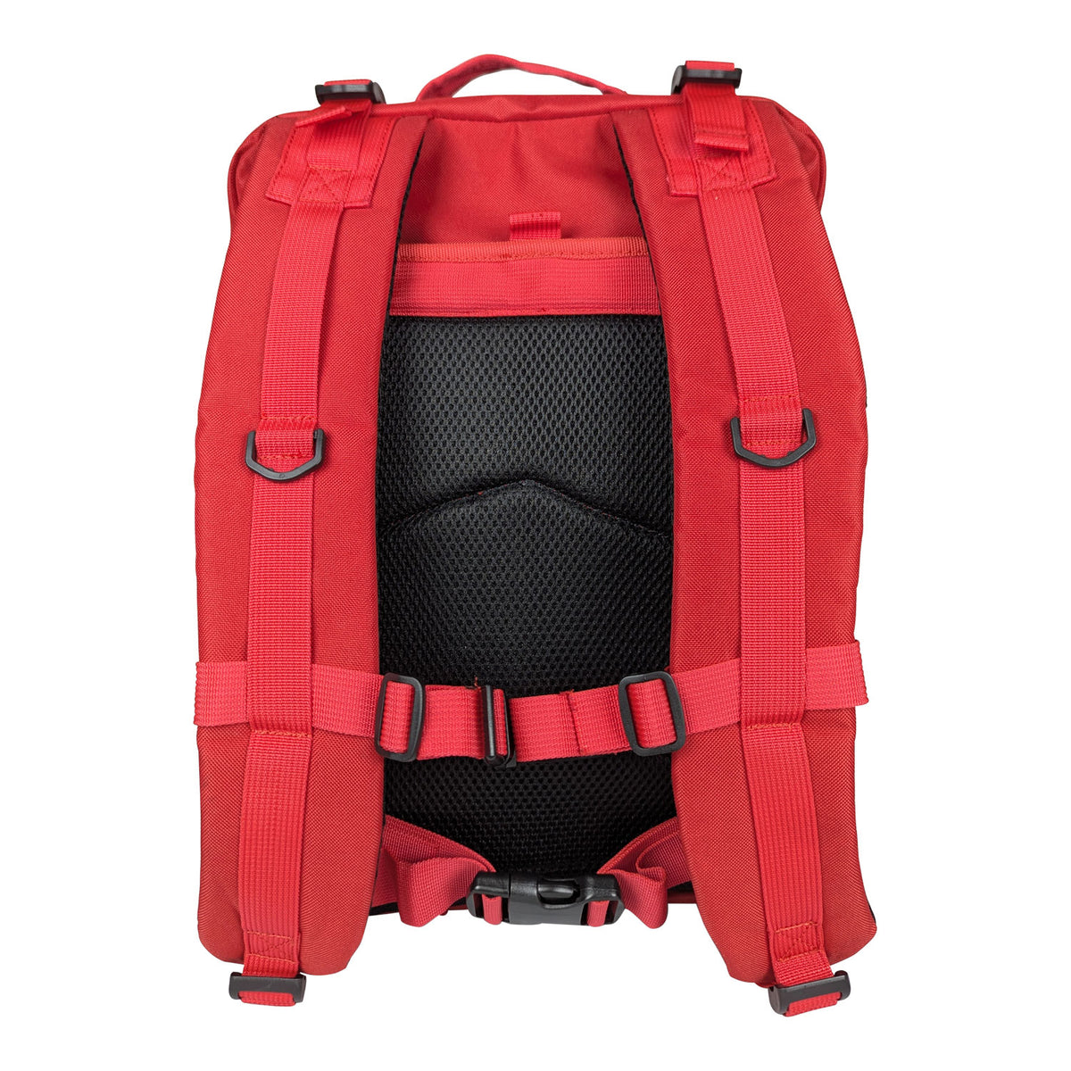 Kemp USA 3-Day Assault Molle Backpack, Large Rucksack Style - Red