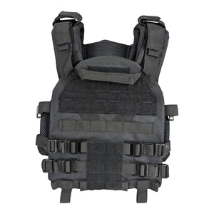 Kemp USA Tactical Vest with Quick Release Buckles - Black