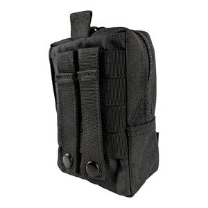 Kemp USA Trauma IFAK Molle Tactical Pouch, Small, Black ( - Pouch Only)
