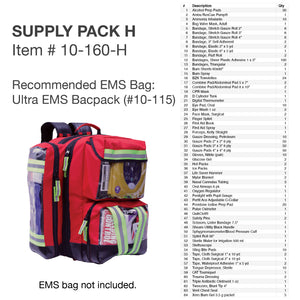 Kemp USA Medical Supply Pack - H