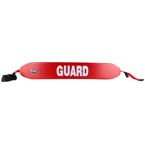 Kemp USA 40" Rescue Tube with Plastic Clips and GUARD Logo - Kemp USA 40" Grip It Rescue Tube® with Mesh Design & GUARD Logo, Red