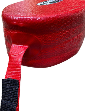 Kemp USA 40" Rescue Tube with Plastic Clips and GUARD Logo - Kemp USA 40" Grip It Rescue Tube® with Mesh Design & GUARD Logo, Red