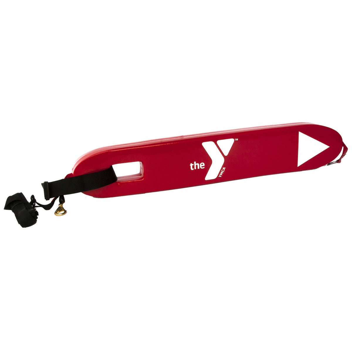 Kemp USA 40" Rescue Tube with CPR Mask Holder and YMCA Logo - Red