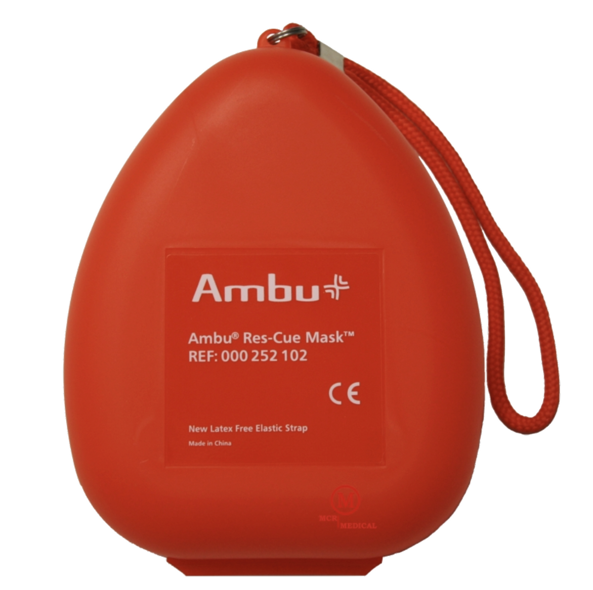 Ambu® CPR Mask with O2 Inlet, Headstrap, Gloves, and Wipes - Default Title