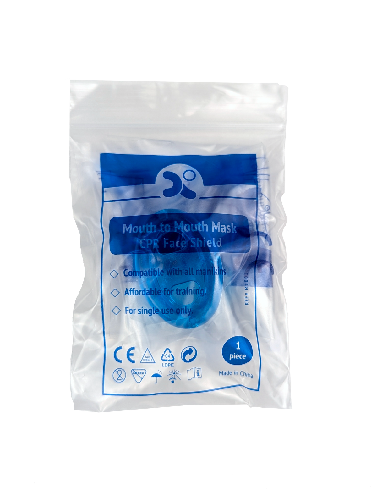 Kemp USA CPR Face / Mouth Disposable Shield - Default Title