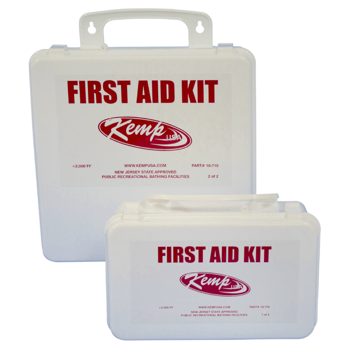 Kemp USA State of NJ Pool First Aid Kit (< 2K SF) - Default Title