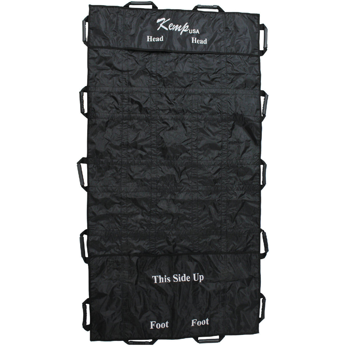 Kemp USA Premium Patient Carry Sheet - Black
