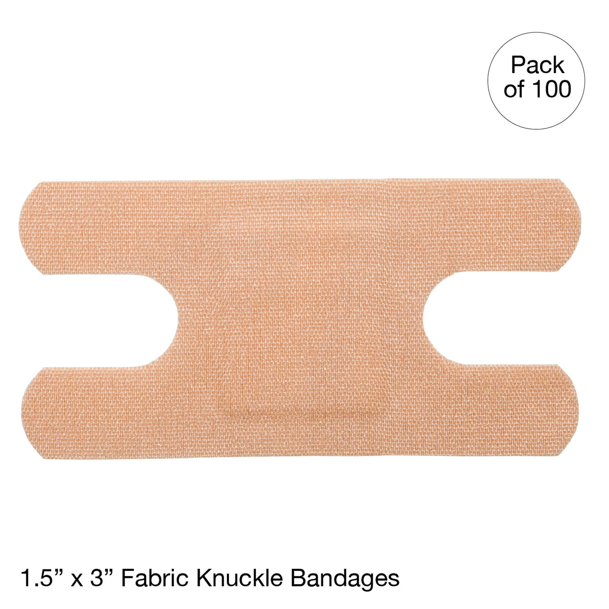 Kemp USA Fabric Knuckle Bandage 1.5" x 3" ( - 100 pcs)