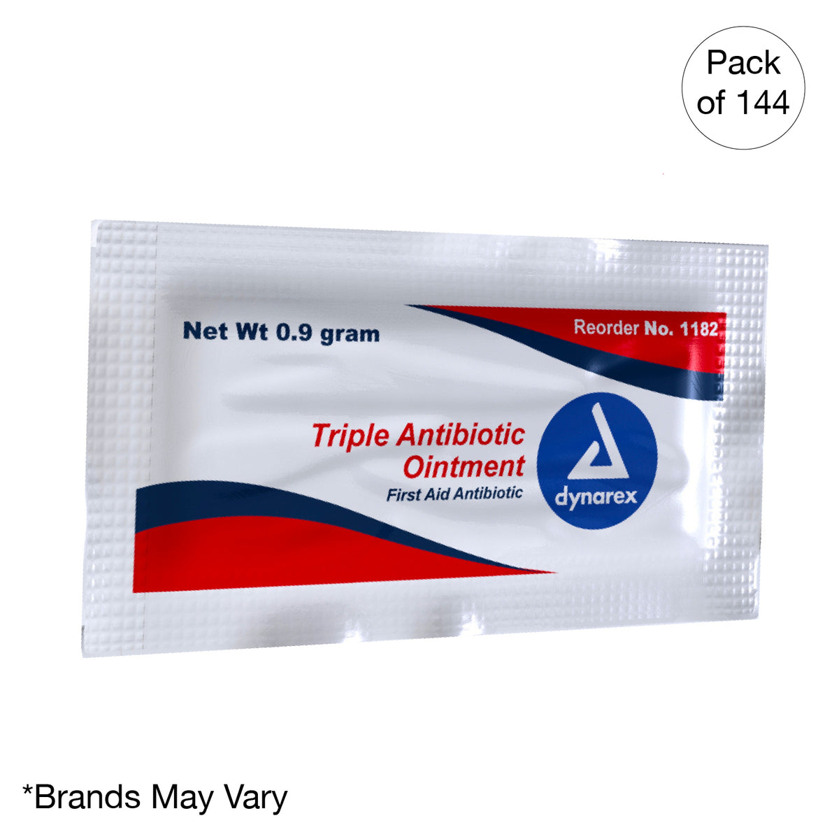 Kemp USA Triple Antibiotic Ointment, 0.9 Gram Packets - (144 pcs)