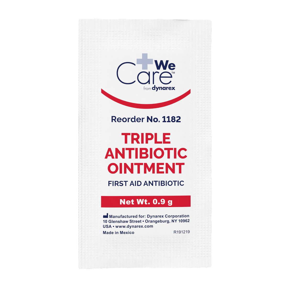 Kemp USA Triple Antibiotic Ointment, 0.9 Gram Packets - (1,728 pcs)