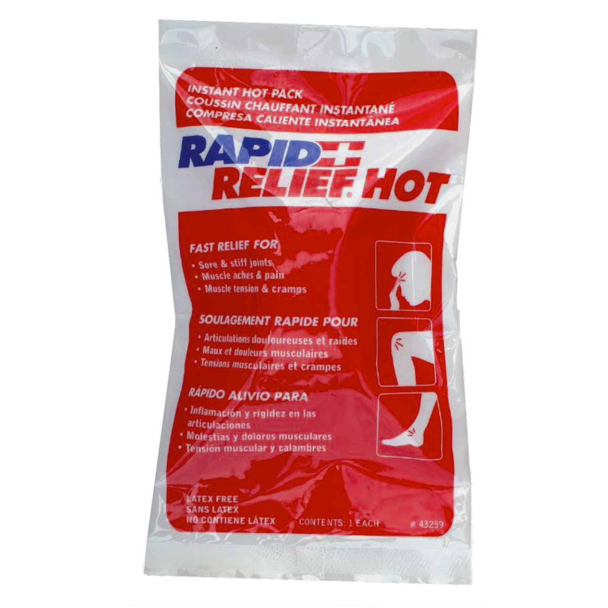 Kemp USA Instant Hot Packs Large 5x9" (24 pcs) - Default Title