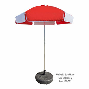Kemp USA 6' Vinyl Fabric Umbrella