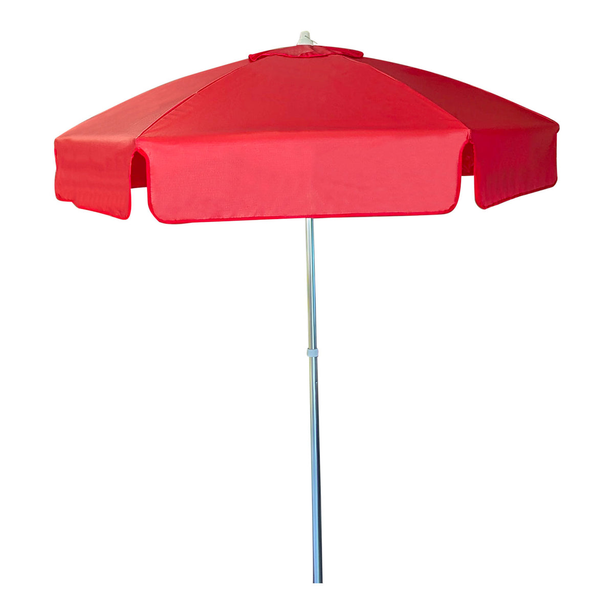 Kemp USA 6' Viny Umbrella Solid Color - Red