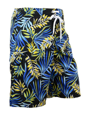 Adoretex Fern Garden Print Men's Quick Dry Board Shorts Swim Trunks - 25 product image 4