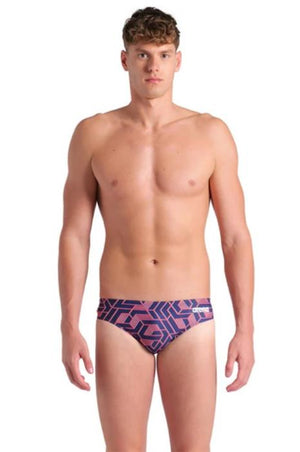 Arena Escape Print MaxLife Men's Swim Brief - 25