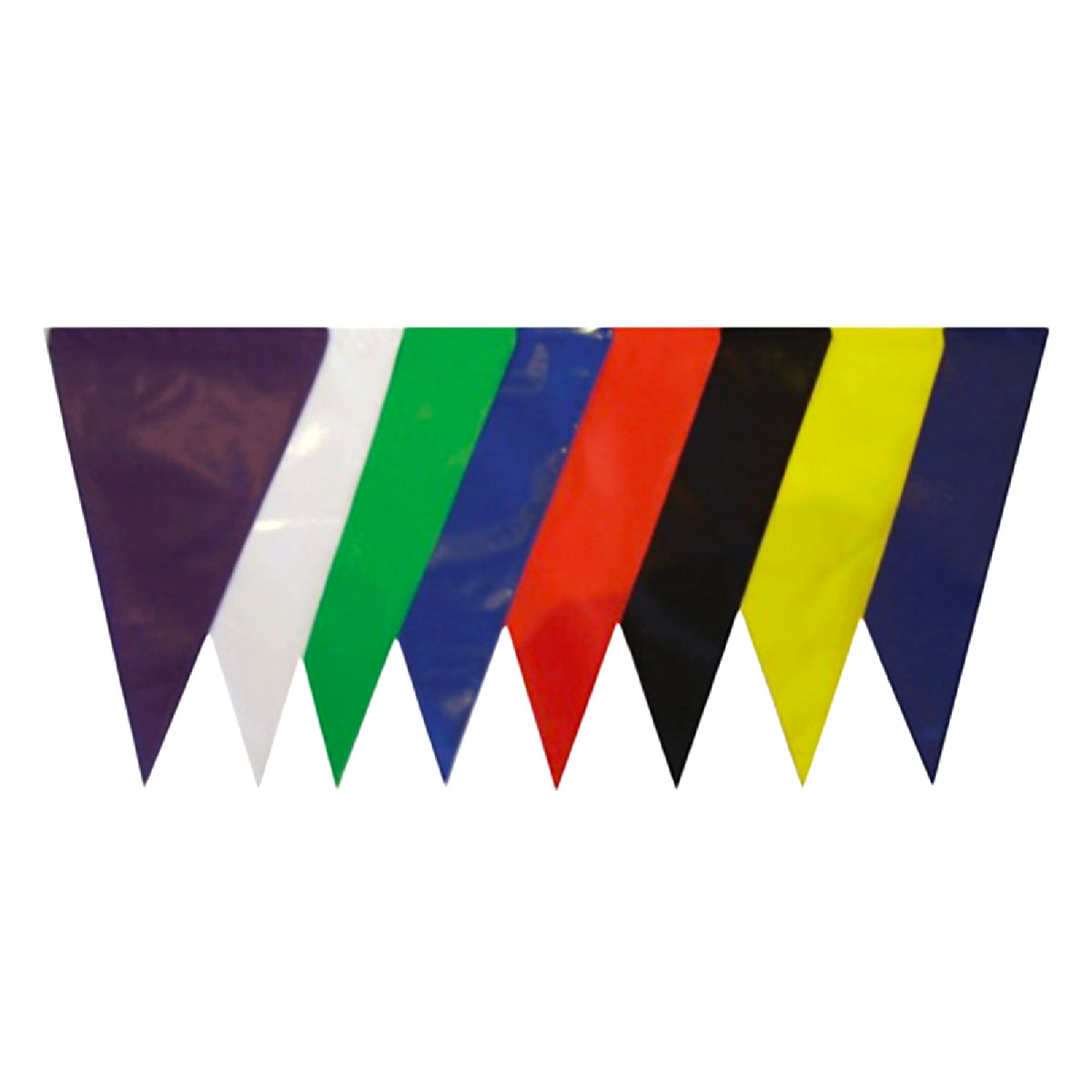 Kemp USA Vinyl Backstroke Flags, 12x18" - Black