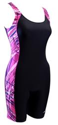 Adoretex Side Print Ladies Water Aerobics Unitard Boyleg Swimsuit - 25 product image 7