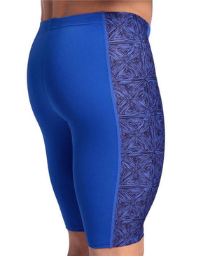 Arena Abstract Tiles Print MaxLife Male Jammer - 25