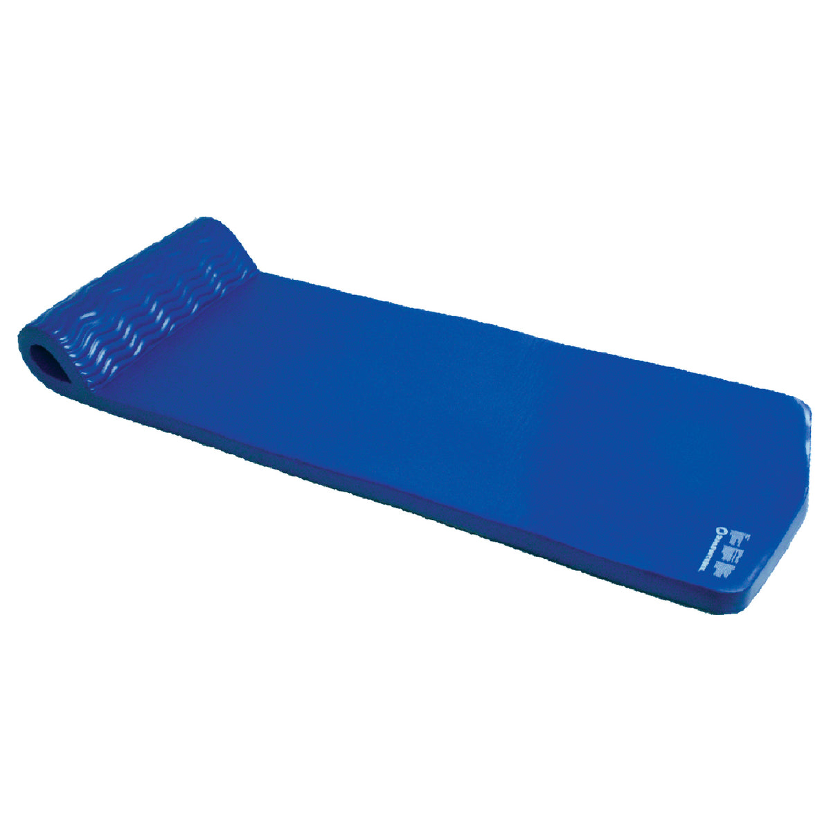 Kemp USA Deluxe Pool Float Lounger, Vinyl-Coated Closed Cell Foam - Royal Blue