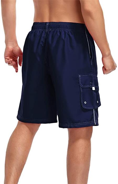 Adoretex Men's Stitched Swim Trunks 9" Inseam w/ Mesh Liner - 26 product image 5