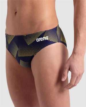Arena Halftone Print Maxlife Men's Racer/Brief - 24