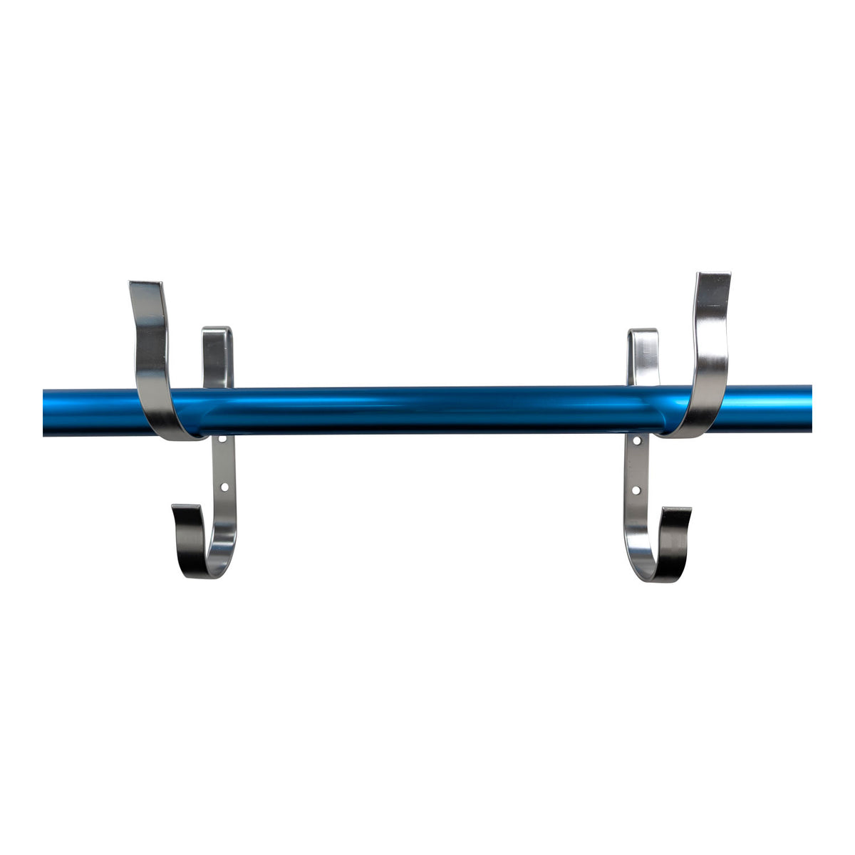 Kemp USA Aluminum Swimming Pool Pole Hanger (Set of 2) - Default Title