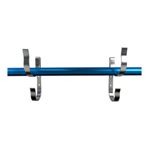 Kemp USA Aluminum Swimming Pool Pole Hanger (Set of 2) - Default Title