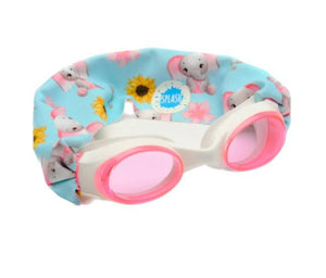 Splash Place Swim Goggles with Tangle-Free Strap Ellie Print - 25 product image