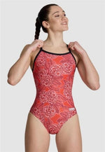 Arena Hydrangea Bouquet Print MaxLife Lightdrop Back Women's 1-Piece - 24