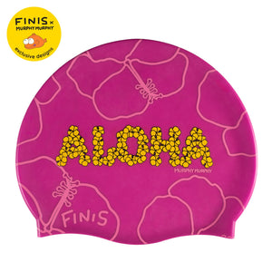 Silicone Cap Pink Aloha